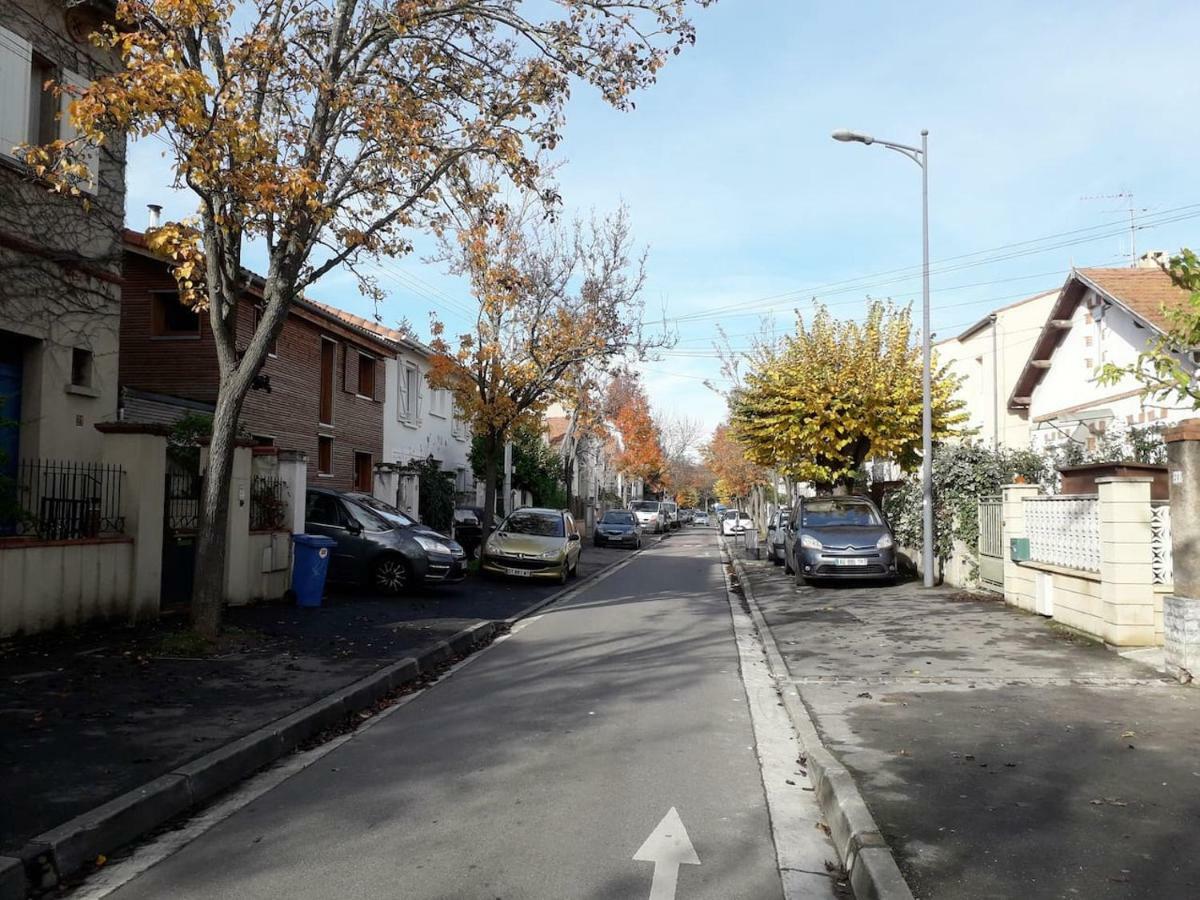 :) Grand Studio Lumineux A Toulouse Et Parking エクステリア 写真